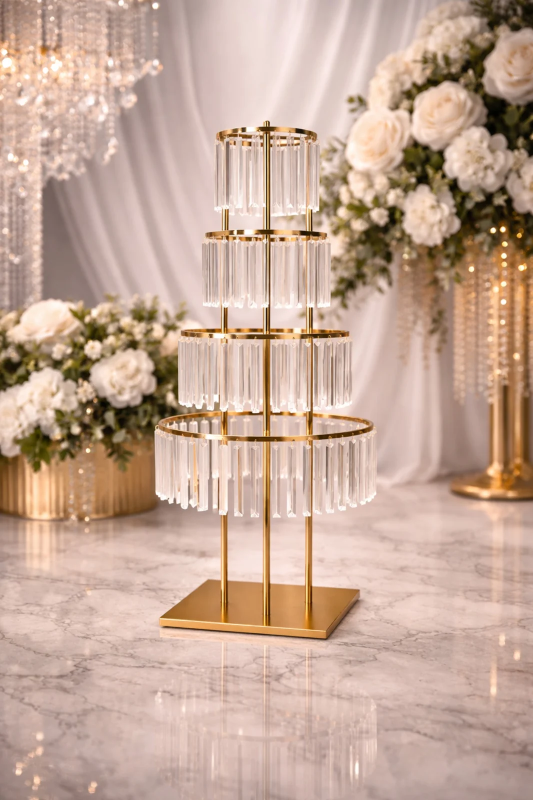 Crystal Tier Stand
